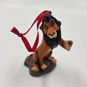 2011 Disney Sketchbook Christmas Ornament Scar Lion King RARE